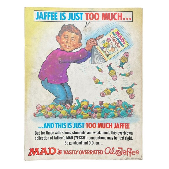 Al Jaffee MAD Magazine No. 233 Collectible Comedy Satire‎ Comic Book - Picture 2 of 2